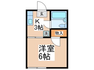 ベゼット菊名の物件間取画像